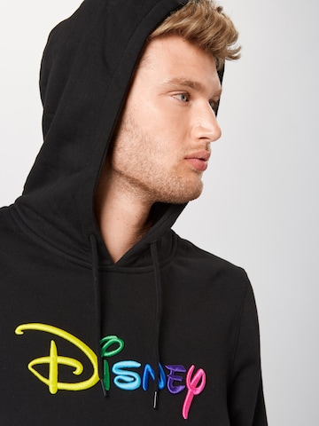 Mister Tee Sweatshirt 'Disney Rainbow' in Schwarz