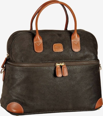 Bric's Toiletry Bag in Brown: front