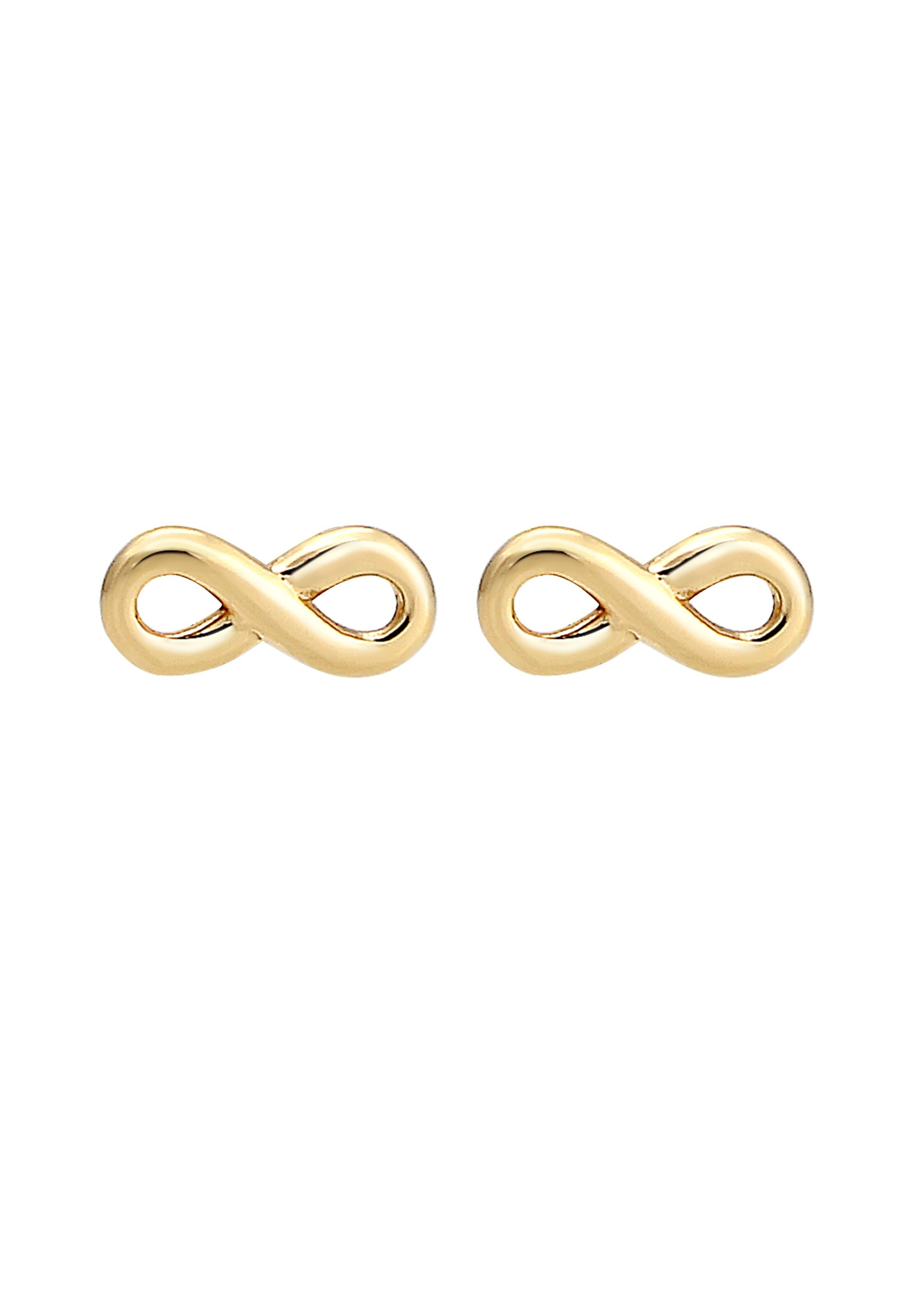 Boucles d'oreilles 'Infinity' ELLI PREMIUM en or : devant
