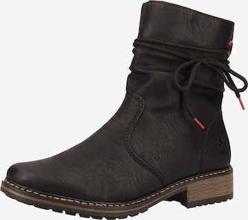 RIEKER Boots 'Ambor' in Black: front