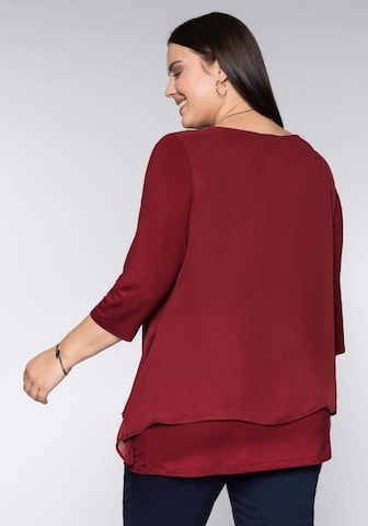 SHEEGO Blouse in Red