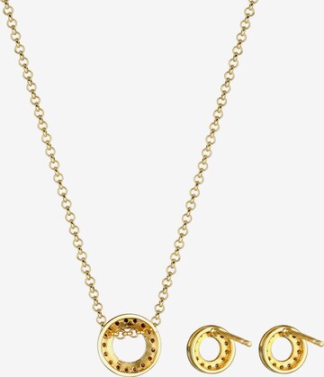 Elli DIAMONDS Sieraden set in Goud