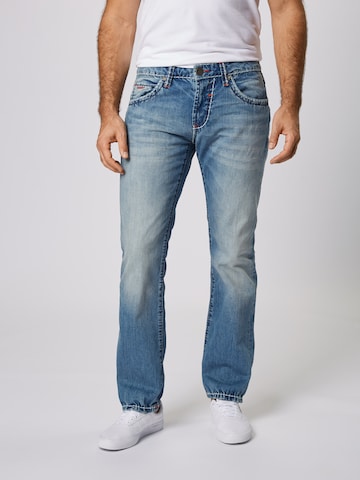 Regular Jeans de la CAMP DAVID pe albastru