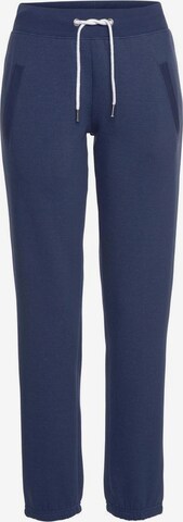 H.I.S Regular Trousers in Blue: front