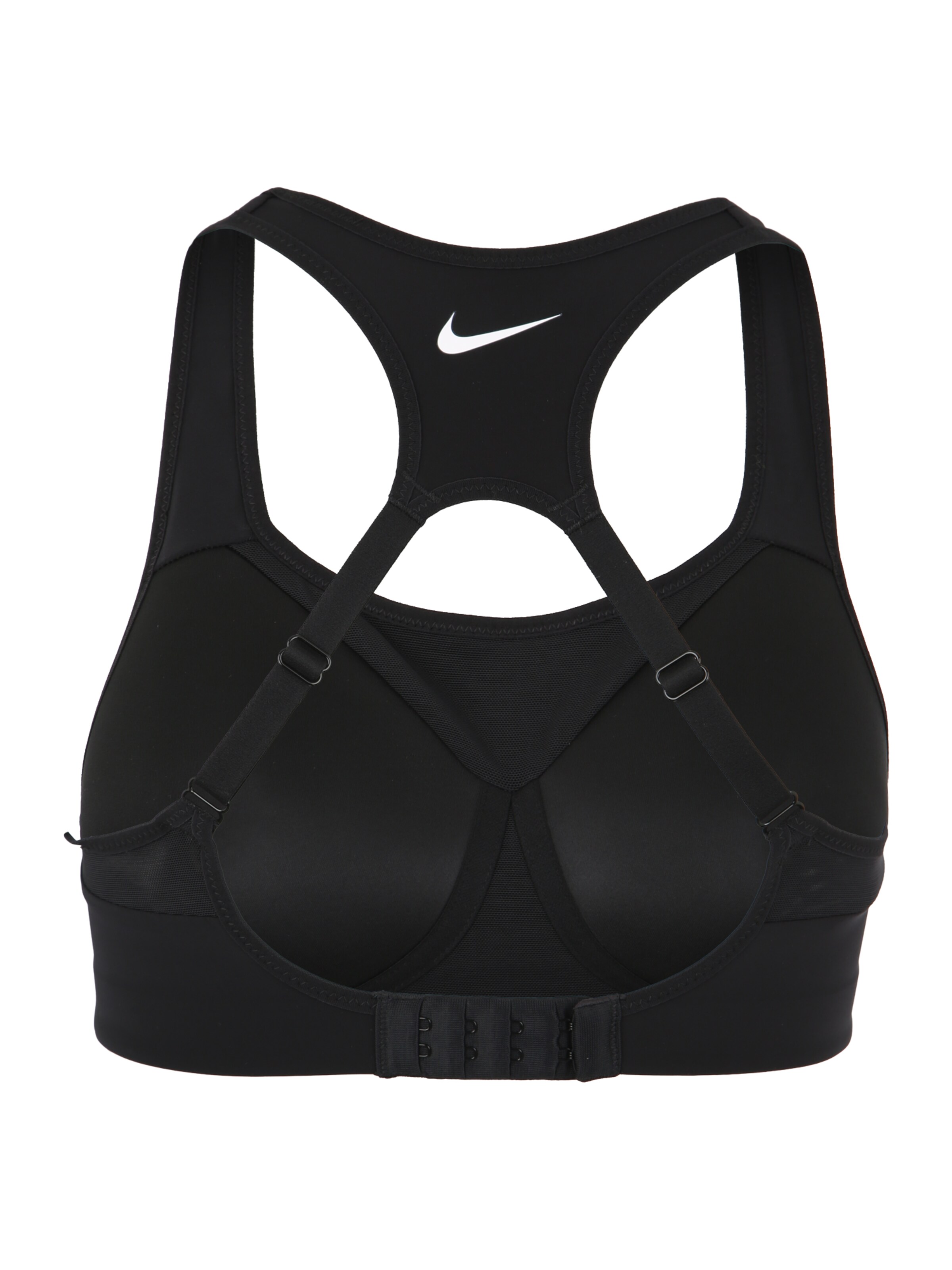 NIKE Bralette Sports bra 'Alpha' in Black: back