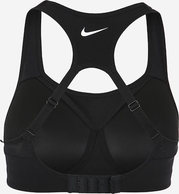 NIKE Bustier Sport-BH 'Alpha' in Schwarz: zadná strana