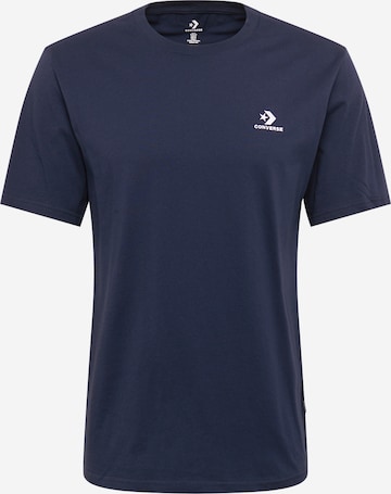 CONVERSE Regular Fit T-Shirt in Blau: predná strana