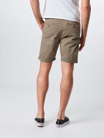 INDICODE JEANS Regular Shorts 'Conor' in Grau: zadná strana