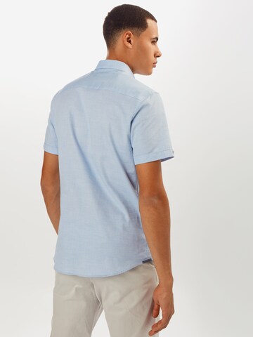 BURTON MENSWEAR LONDON Slim Fit Hemd in Blau