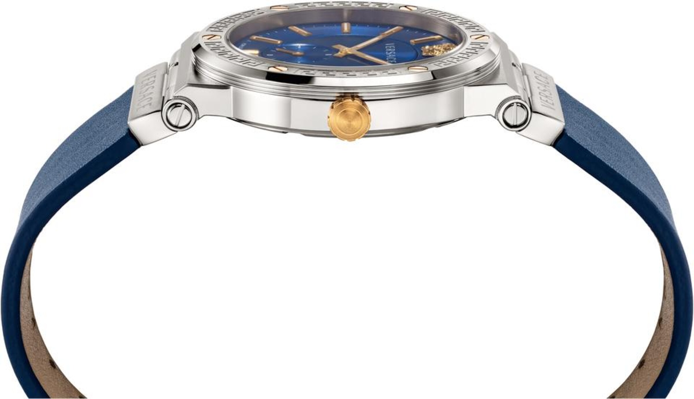 VERSACE Analoog horloge in Blauw