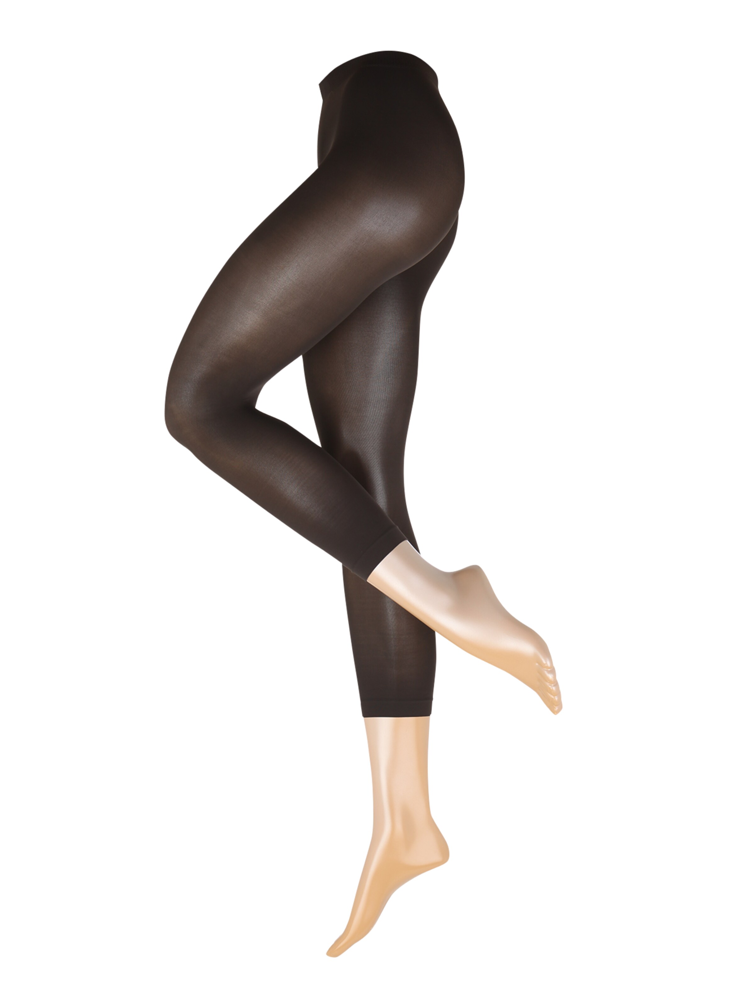 FALKE - Panty's 'Pure Matt 50' in de kleur Zwart