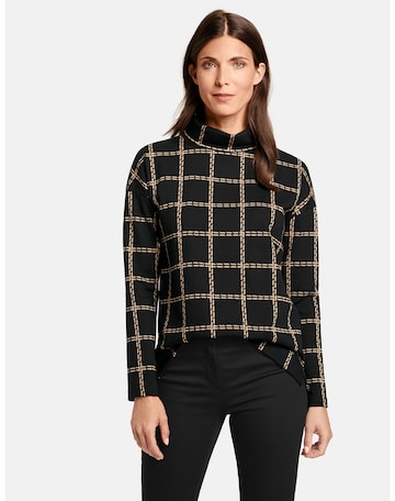 GERRY WEBER Shirt in Schwarz: predná strana