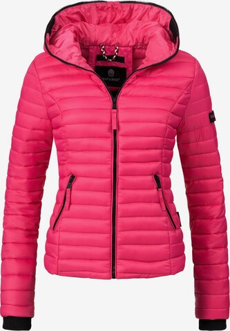 NAVAHOO Between-Season Jacket 'Kimuk' in Pink: front