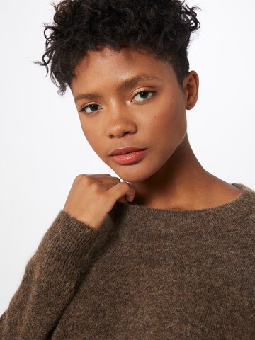 SELECTED FEMME Sweater 'SLFLULU' in Brown