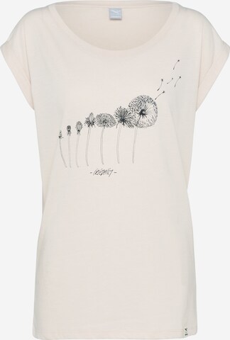 Iriedaily - Camiseta 'Evolution' en rosa: frente