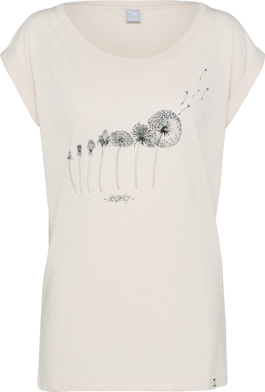 Iriedaily T-Shirt 'Evolution' in Puder