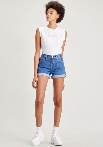 LEVI'S ® Normální Džíny '501® Rolled Shorts' – modrá: přední strana