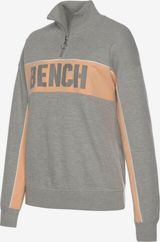 BENCH Sweatshirt 'Contrast' in Grey