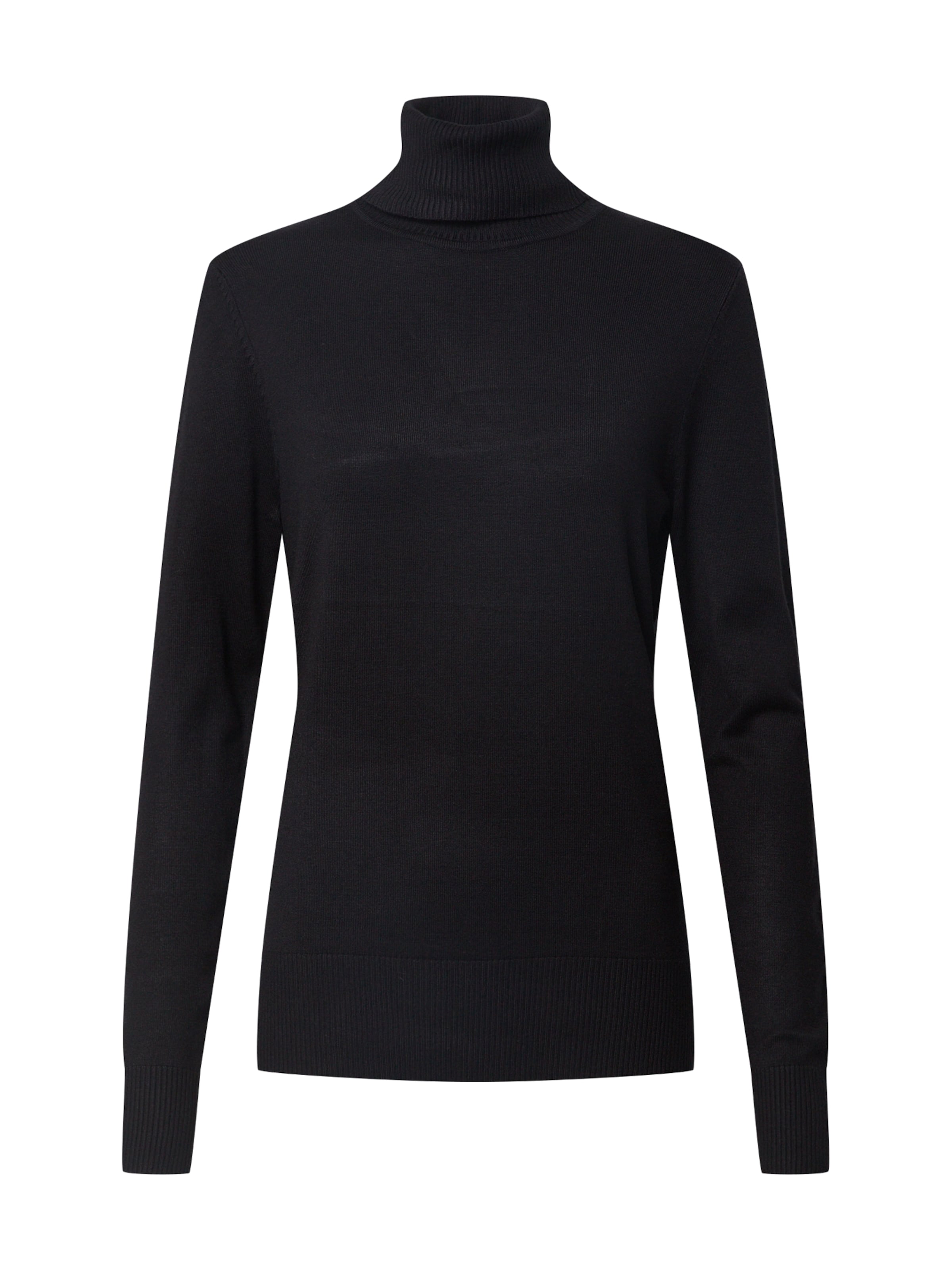 SAINT TROPEZ Sweater &#x27;Mila&#x27; in Black: front