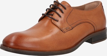 Bianco - Zapatos con cordón en marrón: frente