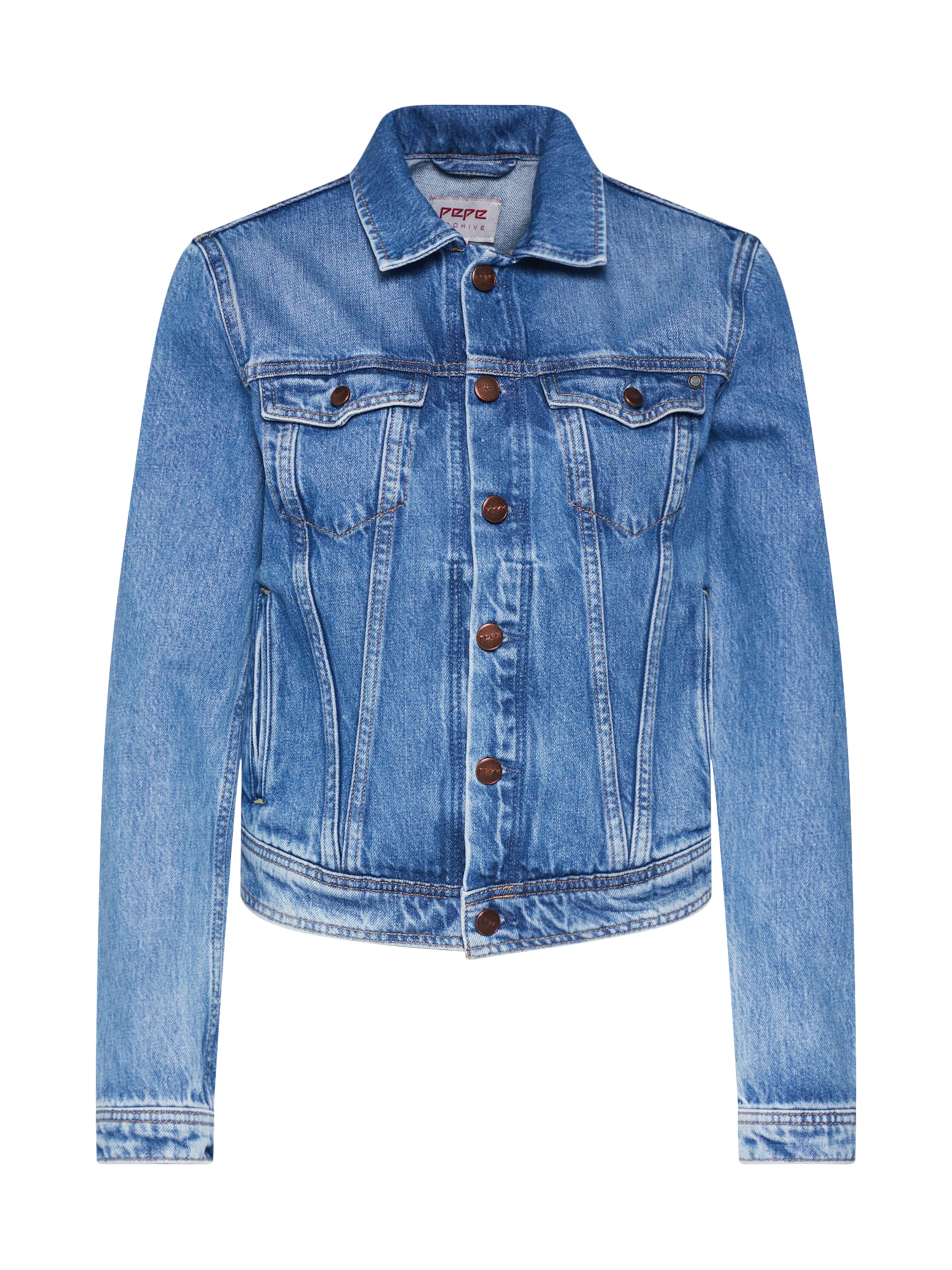 Pepe Jeans Jeansjacke Core In Blue Denim About You