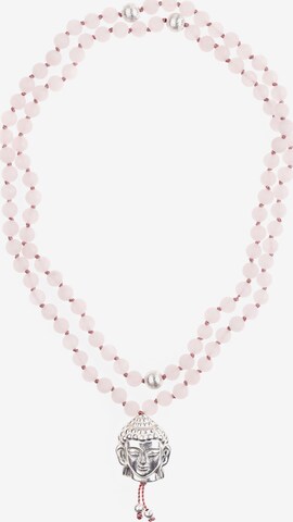 YOGISTAR.COM Necklace 'Gaby' in Pink: front