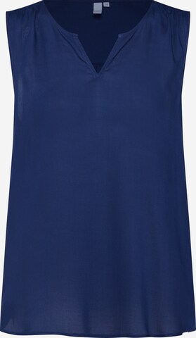 QS Bluse in Blau: predná strana