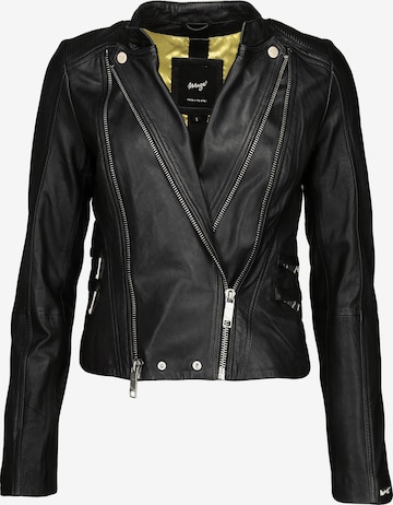 Maze Between-Season Jacket 'Chrystal' in Black: front