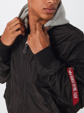 ALPHA INDUSTRIES Between-season jacket in Black