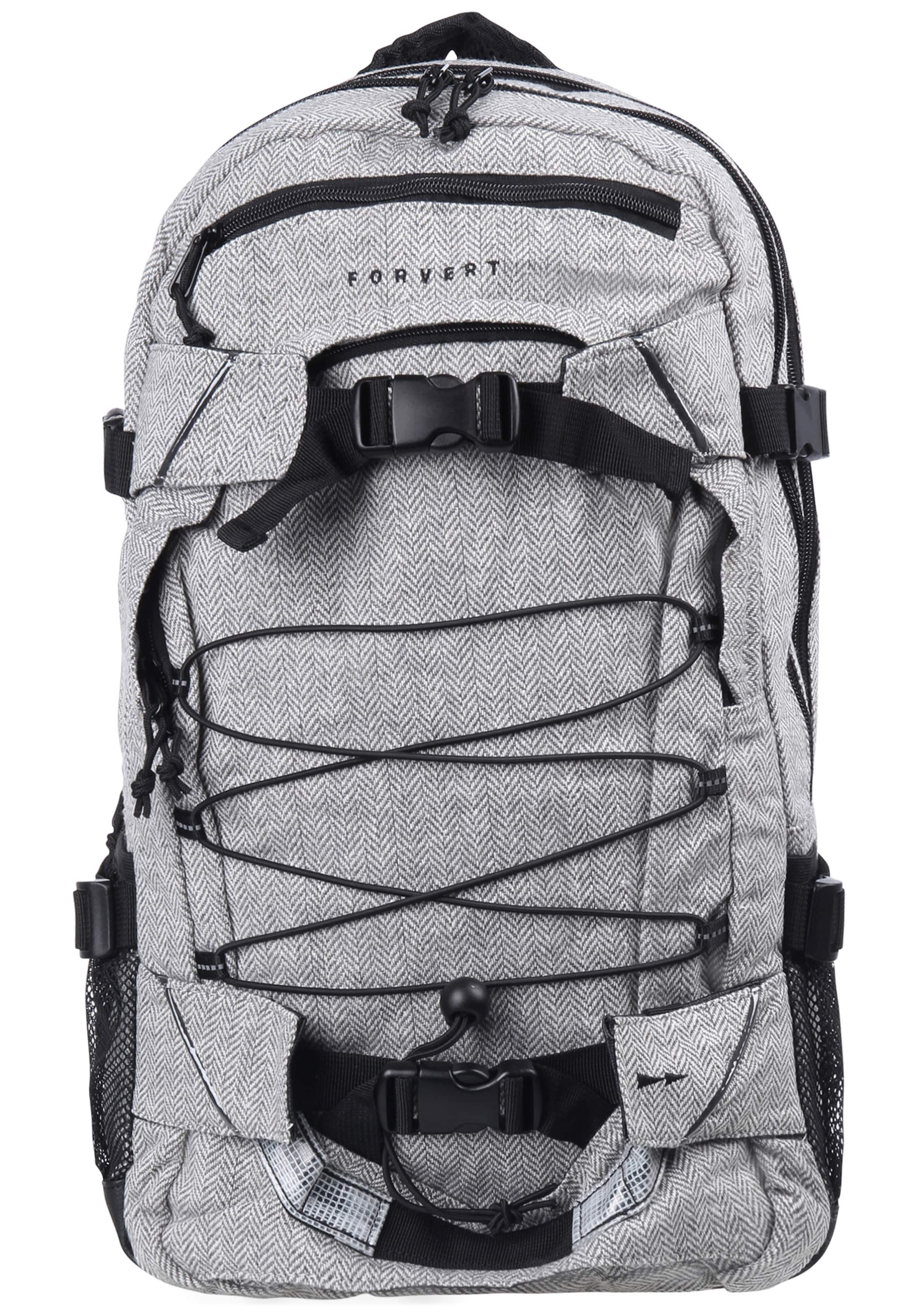 Zaino 'Louis' di Forvert in grigio: frontale
