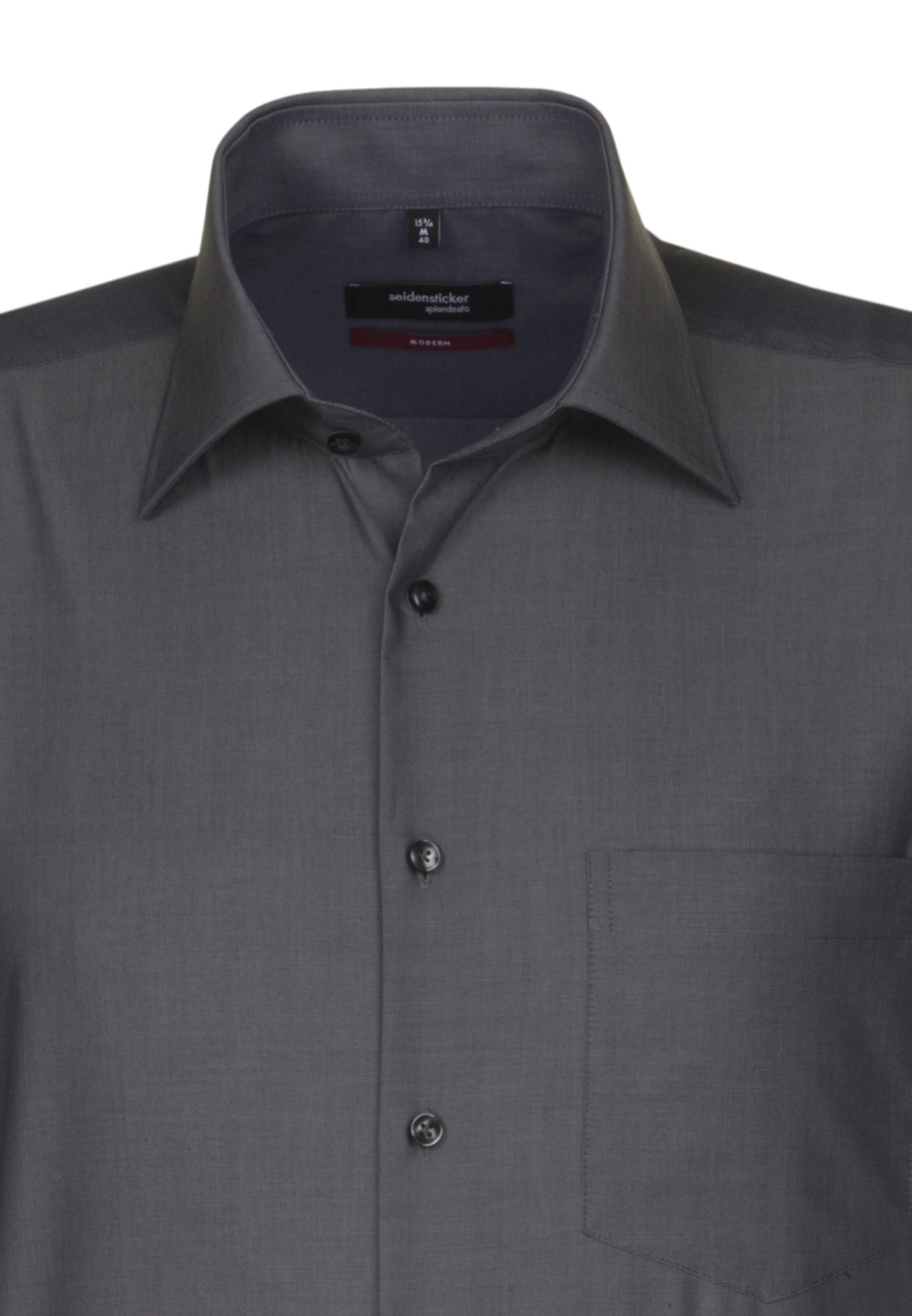 SEIDENSTICKER Regular fit Overhemd in Grijs