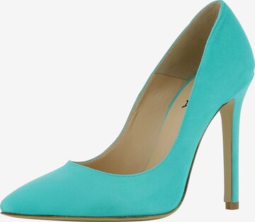 EVITA Pumps in Blauw: voorkant