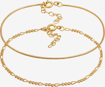 ELLI Jewelry Set in Gold: front