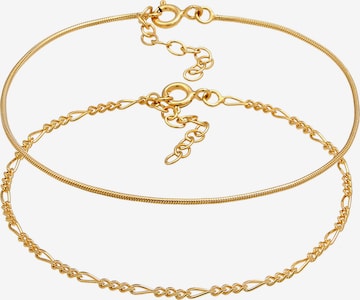 ELLI Jewelry Set in Gold: front