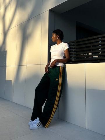 Green Pants Look by adidas Originals