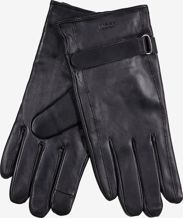 JOOP! Full Finger Gloves in Black: front