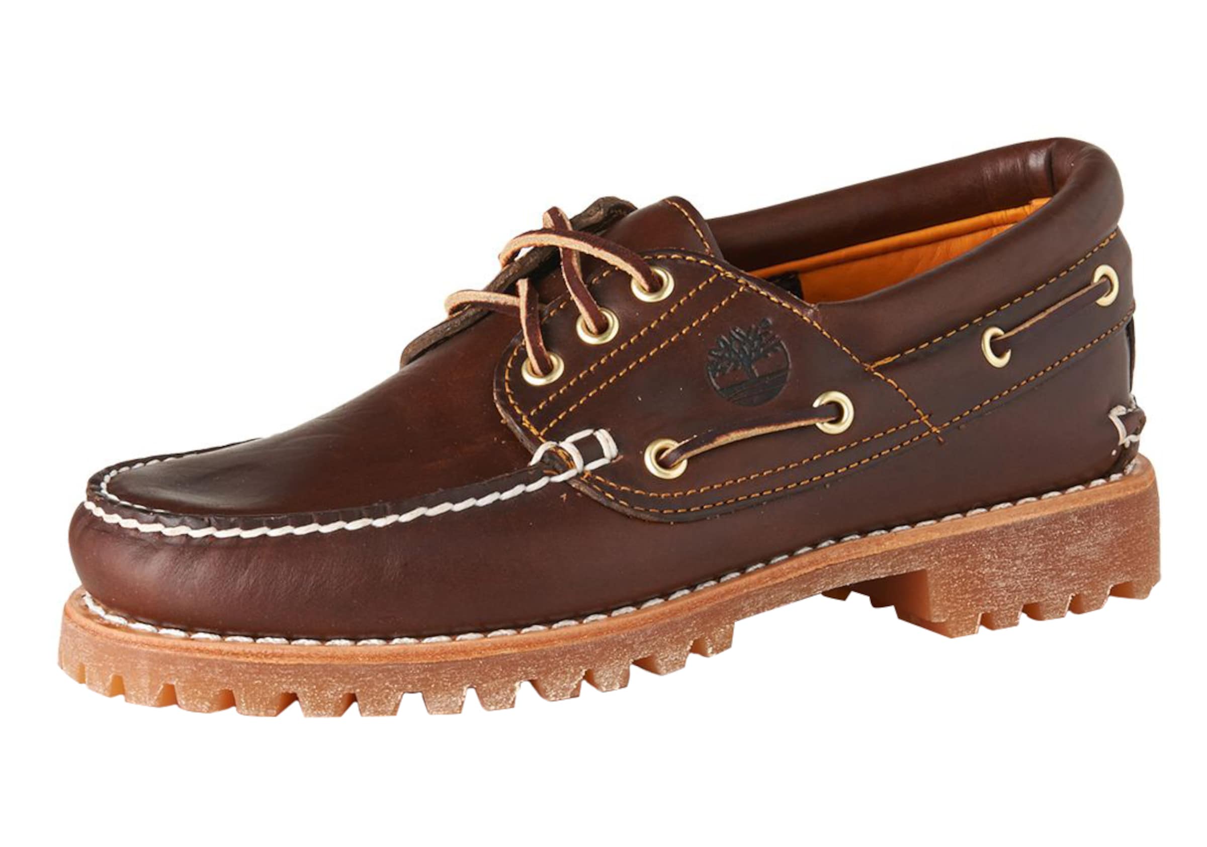 TIMBERLANDMokasinke &#x27;Authentics 3 Eye Classic&#x27; - smeđa boja: prednji dio