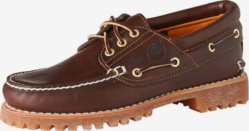 TIMBERLAND Μοκασίνι '3 Eye Classic' σε καφέ: μπροστά