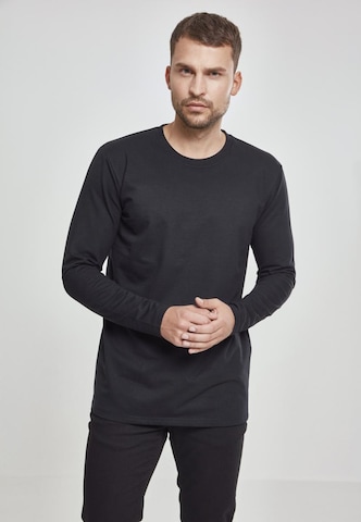 Urban Classics Shirt in Zwart: voorkant