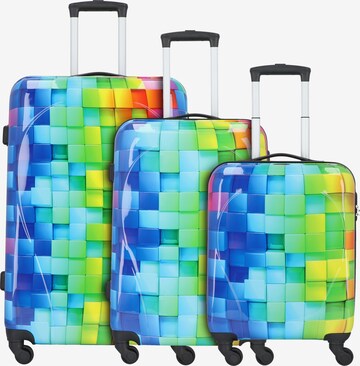 Nowi Suitcase Set in Blue
