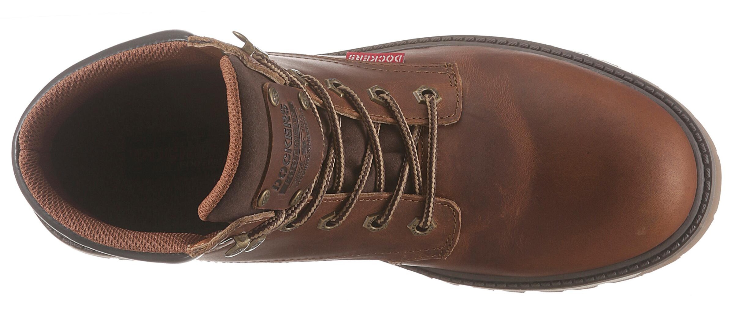 Dockers by Gerli Schnürboots in Braun