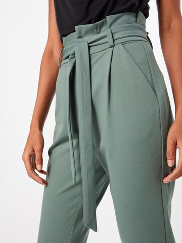 VERO MODA Slimfit Bandplooibroek 'VMEVA' in Groen