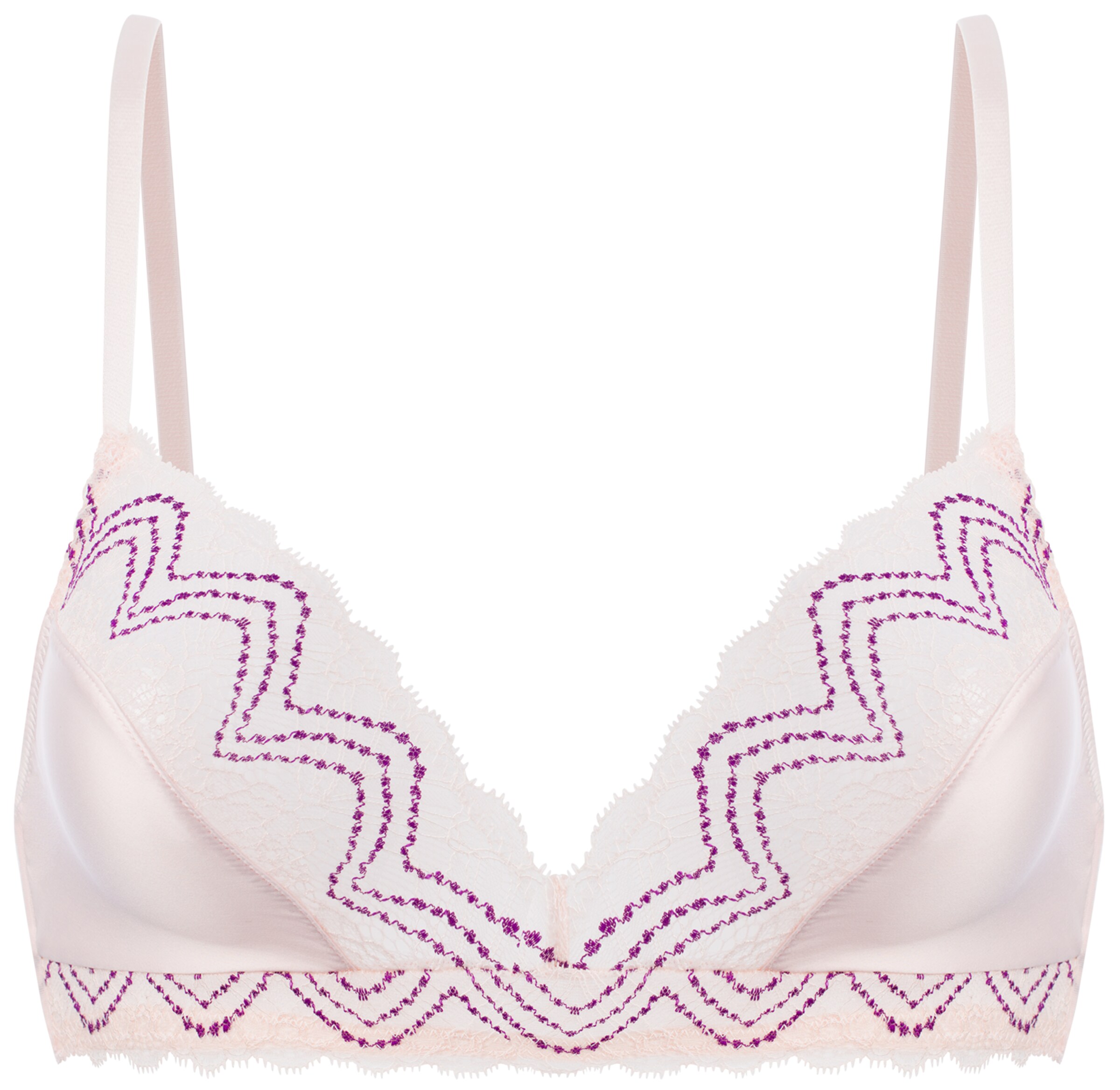 PALMERS - BH 'SUMMER LACE BH Triangel' in de kleur Neonlila