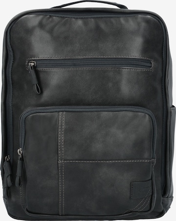 CAMEL ACTIVE Laos Rucksack 38 cm Laptopfach in Schwarz: predná strana