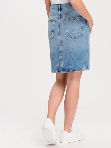 Cross Jeans Skirt 'Ellie' in Blue