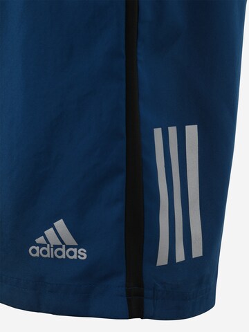 ADIDAS PERFORMANCE Regular Sportbroek 'OWN THE RUN' in Blauw