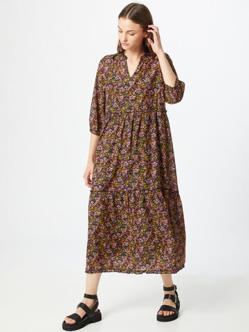 ONLY Kleid 'Clara Life' in Braun: Vorderseite