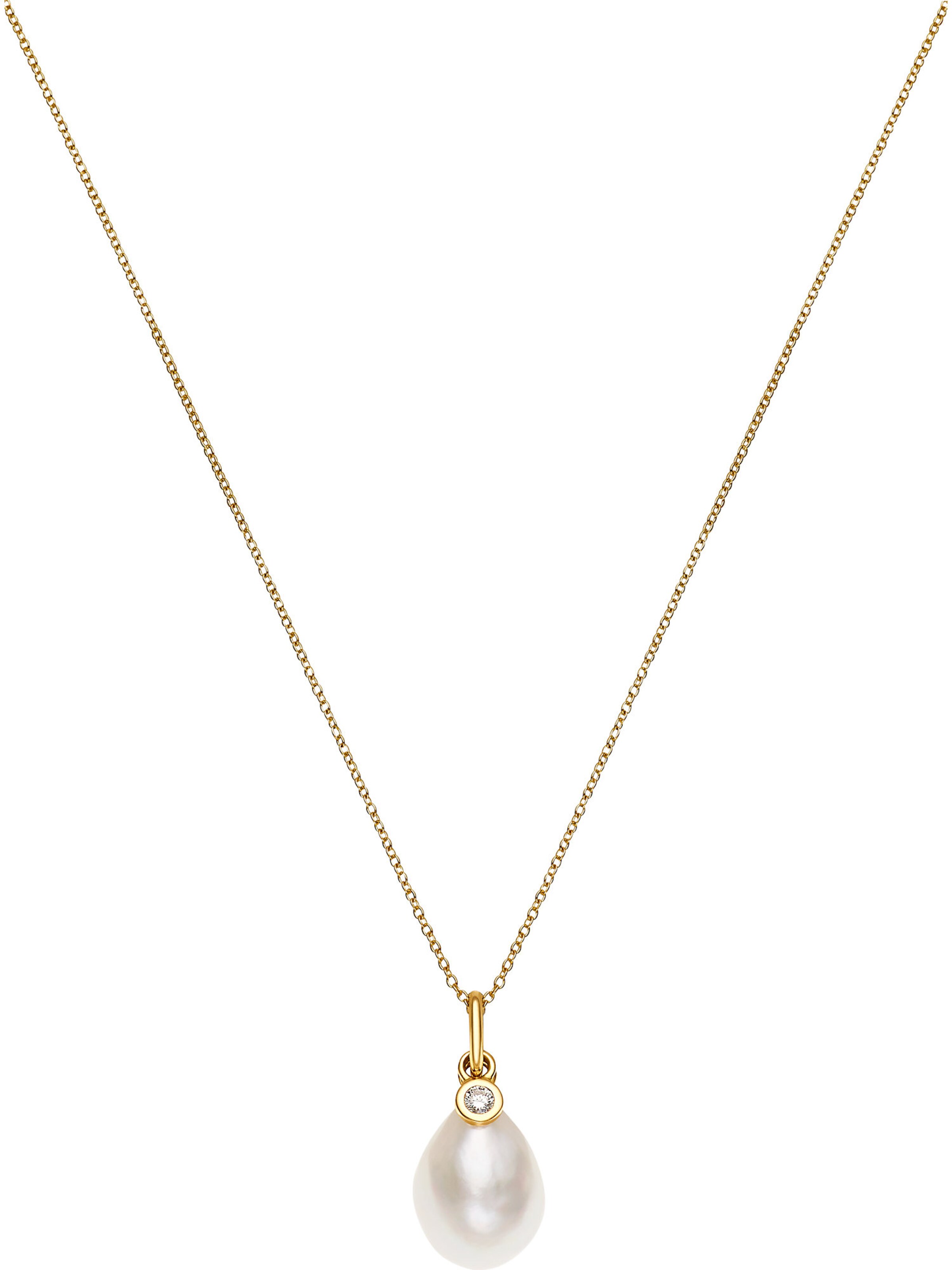 CHRIST Necklace in Gold: front