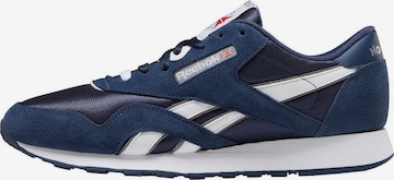 Sneaker low 'Classic' de la Reebok pe albastru: față