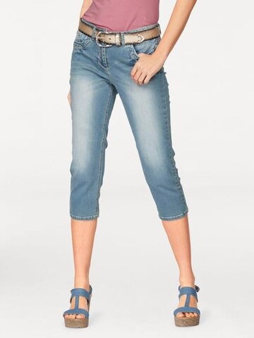 CHEER Regular Jeans in Blue: front